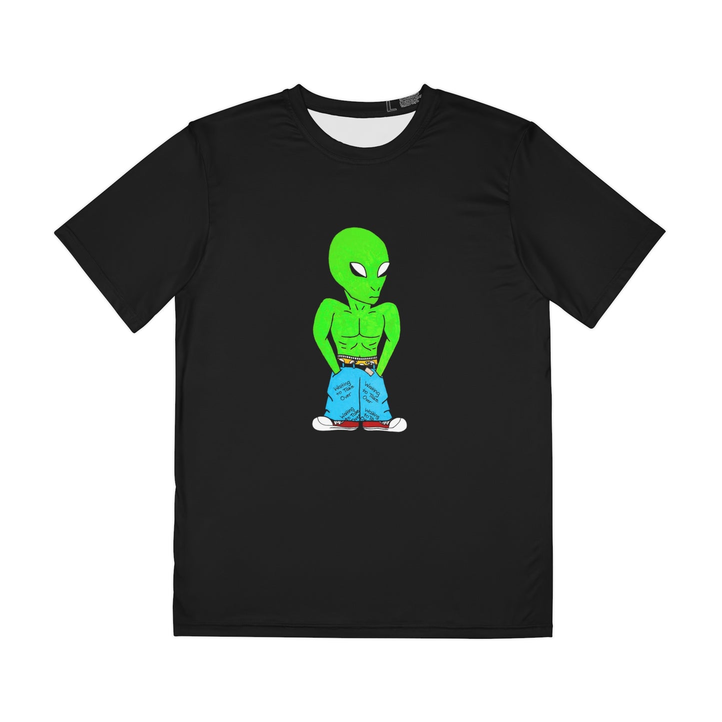 Cartoon Alien Graphic T-Shirt