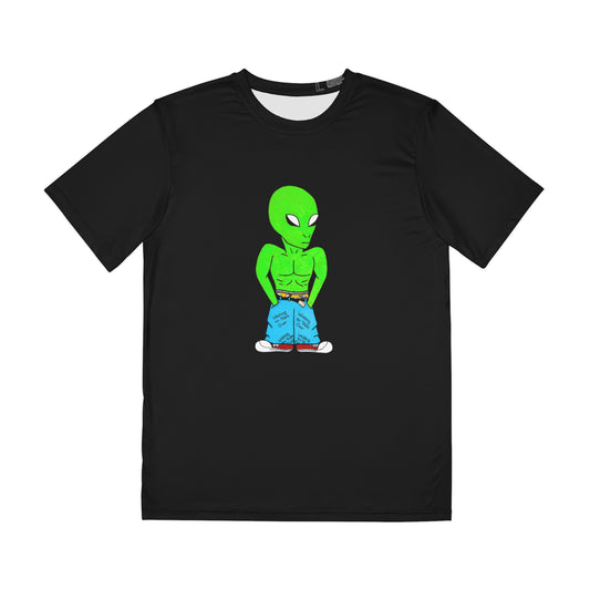 Cartoon Alien Graphic T-Shirt