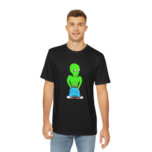 Cartoon Alien Graphic T-Shirt