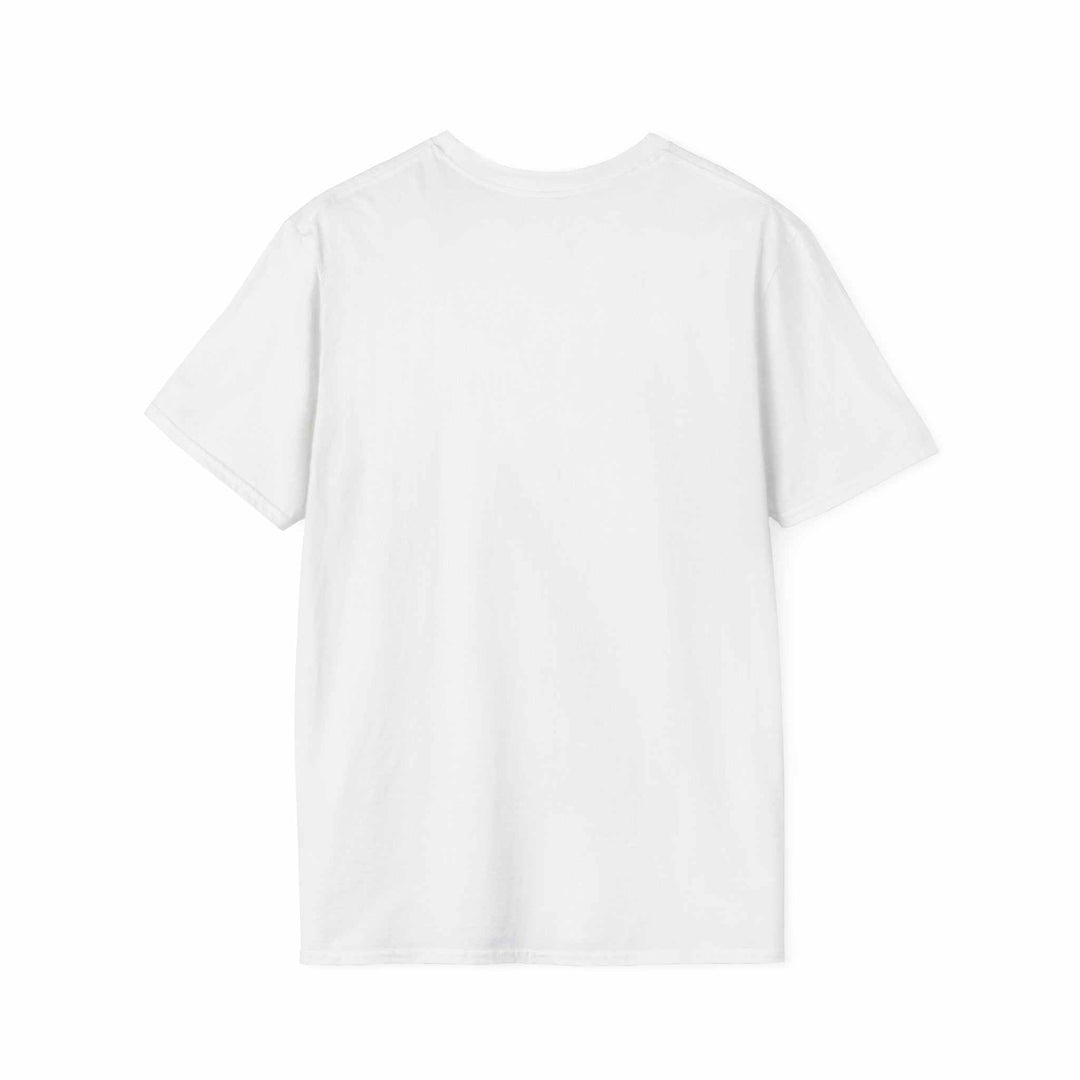 Cartoon big guy eating ramen illustration on a comfortable cotton t-shirt