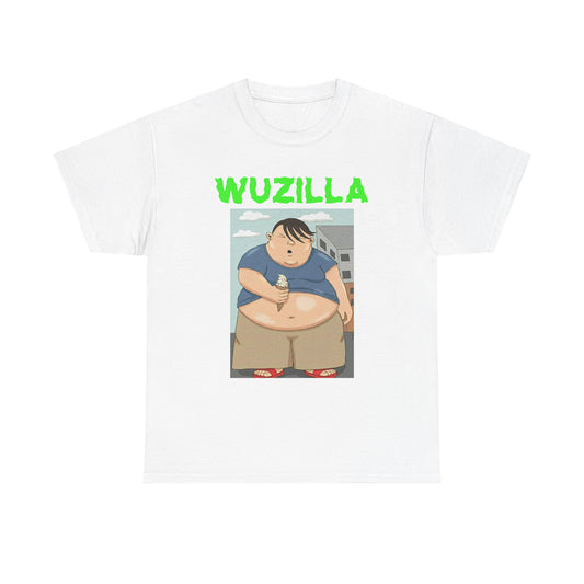 Cartoon Monster Boy Eating Ice Cream - Unisex T-shirt